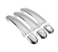 BLNETU Car Exterior Door Handles for VW for Transporter T5 for Caravelle for Caddy for Multivan 2003-2009 6Pcs Chrome 3 Door Handle Cover Trim Set