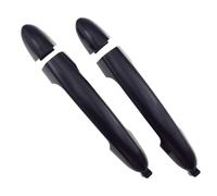 BLNETU Car Exterior Outer Door Handle Black for Kia for Rio 2012-2017 826511W010 826521W010 82651-1W010 82652-1W010 82652-1W030(Rear LH RH 2Pcs)