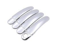 BLNETU Chrome Car Door Handle Cover Trim Set for VW for Polo 6R 6C 2009 2010 2011 2012 2013 2014 2015 2016 2017 MK5(Handle 1 Keyhole 4Dr)