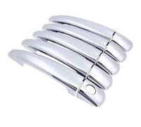 BLNETU Chrome Exterior Door Handle Cover Trim for Citroen for Jumpy for Dispatch 2007 2008 2009 2010 2011 2012 2013 2014 2015 2016(1 Keyhole 5 Door)