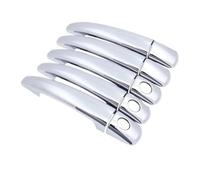 BLNETU Chrome Exterior Door Handle Cover Trim for Citroen for Jumpy for Dispatch 2007 2008 2009 2010 2011 2012 2013 2014 2015 2016(Handle 3 Keyholes)