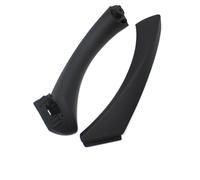 BLNETU for 3 Series E90 E91 E92 316 318 320 325 328i LHD RHD Interior Door Pull Handle Kit with Cover Trim Assenmely (Black Left)