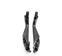 BLNETU for 5 Series G30 G31 G38 F90 2017-2021 Car Front Rear Left Right Door Handle Inside Cover Trim Replacement (Carbon Pattern Rear 2pcs)