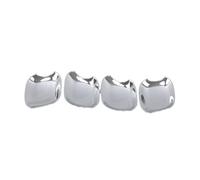 BLNETU for A1 2010 2011 2012 2013 2014 2015 2016 2017 Car Door Handle Cover Sticker Styling(Silver Bowl)