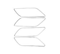 BLNETU for A3 8V 2013 2014 2015-2020 Car Styling Interior Doors Bowl Handle Decorative Frame Cover Trim 4pcs/Set