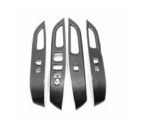 BLNETU for Hyundai for Tucson 2021-2023 Window Lift Switch Cover Trim Inside Armrest Frame Inner Accessories (Have Heated Button B)