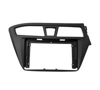 BLNETU For Hyundai I20 2015-2017 9 INCH Audio Fitting Left Right Car Radio Dashboard GPS Stereo Panel Mounting 2 Din CD DVD Frame In-Dash Mounting Frames(Frame Cable)