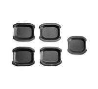 BLNETU for Jeep for Wrangler JL 2018 2019 2020 Car Exterior Styling 4-Door Handle Bowl Recess Guard Trim Cover ABS 5Pcs/Set