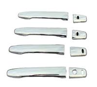 BLNETU for Mitsubishi for Delica D5 2020 2021 Exterior Side Car Door Handle Cover Protector Trim Sticker ABS Chrome Styling Accessory