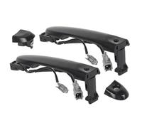 BLNETU for Nissan for Juke F15 2010-2019 80640-3WC2A 80644-3WC2A Outside Door Handle Keyless Entry(2PCS)