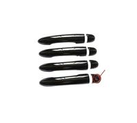 BLNETU for R&enault for Clio 3 MK3 Iii 2006 2012 2013 RS Accessories Door Handle Cover Trim Plastic Gloss Black Exterior Door Handles (Color : 4DC-1)