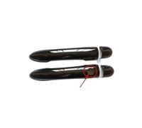 BLNETU for R&enault for Clio 3 MK3 Iii 2006 2012 2013 RS Accessories Door Handle Cover Trim Plastic Gloss Black Exterior Door Handles (Color : 2D K-1)