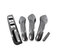 BLNETU for VW for Bora for Golf 4 MK4 for Jetta 1999-2004 3B1867171E Front Rear Left Right Door Pull Grab Handle Accessories (Carbon Fiber Pattern)