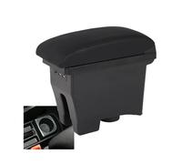 BLNETU For VW For Polo Mk5 6R For Vento 2012-2018 Car Armrest Box Center Storage Box Car Accessories Retrofit(B 1 black line)