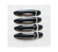 BLNETU Front Rear Exterior Door Handle Car Accessories Door Handle Cover Trim Matte Black For Toyota For Fortuner For Hilux For Revo 2016 2017 2018-2022 2023 (Color : A)
