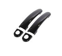 BLNETU Gloss Black Chrome Car Door Handle Covers Stickers for VW for Golf 5 MK5 V for Rabbit 1K 2004-2009(Model 5)