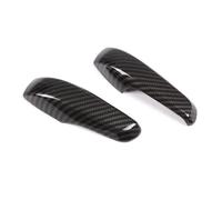 BLNETU Interior Door Armrest Handle Cover Trim Door Bowl Frame Stickers for Mercedes for Smart for Fortwo 451 2009-2014 (Inner Handle-Carbon)