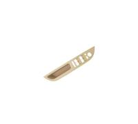BLNETU Left Right Car Interior Handle Inner Door Armrest Panel Pull Trim Cover Accessories for 5 Series E60 (Double Beige)