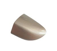 BLNETU Left Right Front Door Lock Cylinder Handle Cover for VW for Passat B6 B7 R36 2006-2011 CC 2009-2017 LHD 3C0837879 3C0837880(Sand Gold,Right)