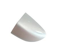 BLNETU Left Right Front Door Lock Cylinder Handle Cover for VW for Passat B6 B7 R36 2006-2011 CC 2009-2017 LHD 3C0837879 3C0837880(LA7W Reflex Silver,Right)