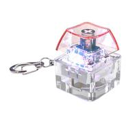 BLNGET 1-Key Mechanical Keycap Tester Keychain With LED Lighting For Stress Reduction And Relaxation For Home Or Office Mechanical Keyboard Keycap