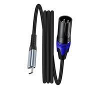 BLNGET Professional Studio Cable USB C to 3Pin Male Connectors Line Transmission For Music Production