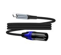 BLNGET Professional Studio Cable USB C to 3Pin Male Connectors Line Transmission For Music Production