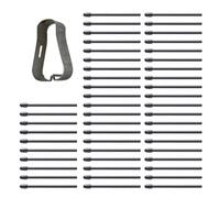 BLNGET Standard Pen Nibs Tip For Pen 133 50/40/30/20/10pcs Nibs Tips And Clip Replacement Accessory Professional Artist Tools