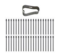 BLNGET Standard Pen Nibs Tip For Pen 133 50/40/30/20/10pcs Nibs Tips And Clip Replacement Accessory Professional Artist Tools