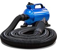 BLO AIR-RS - Powerful Variable Speed Car Dryer with Warm Filtered Air and Extra Long Hose (16ft/5M) Power: 43,500 CFM/FPM - 5.5HP