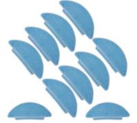 BLO2BIRO 10PCS Mop Cloth Replacement Pad, Mop Wipes Washable Cleaning Cloth Replacements, Robot Vacuum Cleaner Mopping Cloths Accessaries, Fit for Tikom L9000 for Lubluelu SL60D SL61(10 PACK)