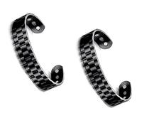 BLO2BIRO Magnetic Copper Prostate Boost Band, Copper Pulse Prostate Wellness Band, Fashion Copper Bracelet, Regain Confidence in Life, for Men Improves Circulation(2PCS)