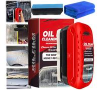 Bloame Glass Cleaning Board, Windshield Cleaner, Automotive Oil Film Cleaning Brush, Car Glass Oil Film Cleaner Brush (1Pcs)