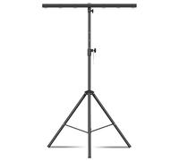 Bloazzup DJ Lights Stand, Heavy Duty DJ Stand with Round Bar, Portable Par Can Tripod Stage Light Stand Adjustable Height 41-95 Inch, DJ Lighting Suitable for Stages, Bar, Banquet, Party