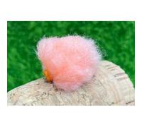 Blob Flies, 6 pack Coral Eggstacy Blobs orange hothead, great still water fly, Fly Fishing