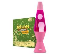 Blob Lamps® Pink Liquid Motion Vintage Metal Base & Cap 14.5” Mood Lamp