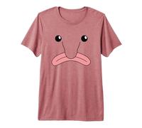 Blobfish Costume Funny Fish Blobfish Face Premium T-Shirt