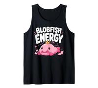 Blobfish Energy Funny Cute Crown Ocean Fan Mood Tank Top
