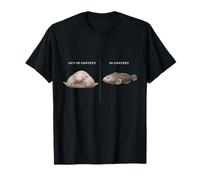 Blobfish Illustration - Often Called Ugly, Shown Correctly T-Shirt
