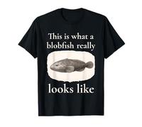 Blobfish Illustration - Often Called Ugly, Shown Correctly T-Shirt