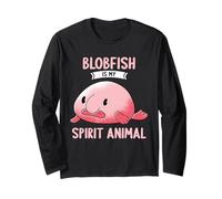 Blobfish is My Spirit Animal Blobfish Long Sleeve T-Shirt