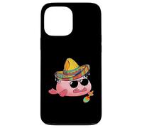 Blobfish Mexican Grumpy Ugly Fish Funny Sombrero Costume Case for iPhone 13 Pro Max