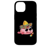 Blobfish Mexican Grumpy Ugly Fish Funny Sombrero Costume Case for iPhone 14