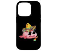 Blobfish Mexican Grumpy Ugly Fish Funny Sombrero Costume Case for iPhone 14 Pro