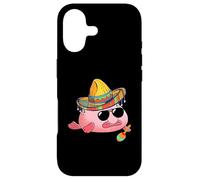 Blobfish Mexican Grumpy Ugly Fish Funny Sombrero Costume Case for iPhone 17