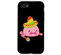 Blobfish Sombrero Mexican Grumpy Blob Fish Costume Case for iPhone SE (2020) / 7 / 8