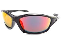 Bloc Eyewear Daytona Sunglasses - Black Red Lens