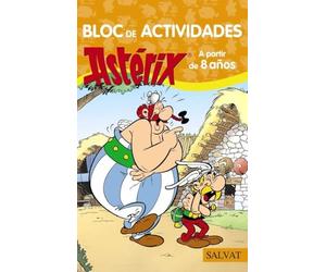 Bloc de actividades Astrix. A partir de 8 aos - Spanish Language NEW Ren Gos