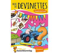Bloc de devinettes À partir de 5 ans, volume 2, A5-Bloc: Cahier activite 5 ans labyrinthe, sudoku, etc pour stimuler la concentration et la pensée logique: 770 (Rätseln, knobeln, logisches Denken)