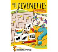 Bloc de devinettes À partir de 6 ans, A5-Bloc: Cahier activite 5 ans labyrinthe, sudoku, etc pour stimuler la concentration et la pensée logique: 771 (Rätseln, knobeln, logisches Denken)